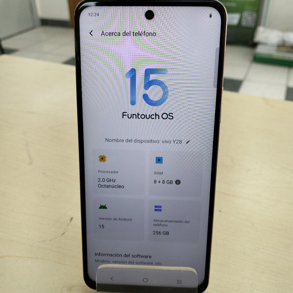 CELULAR VIVO Y28 V2352 256 GB 8 GB RAM (SEMINUEVO)