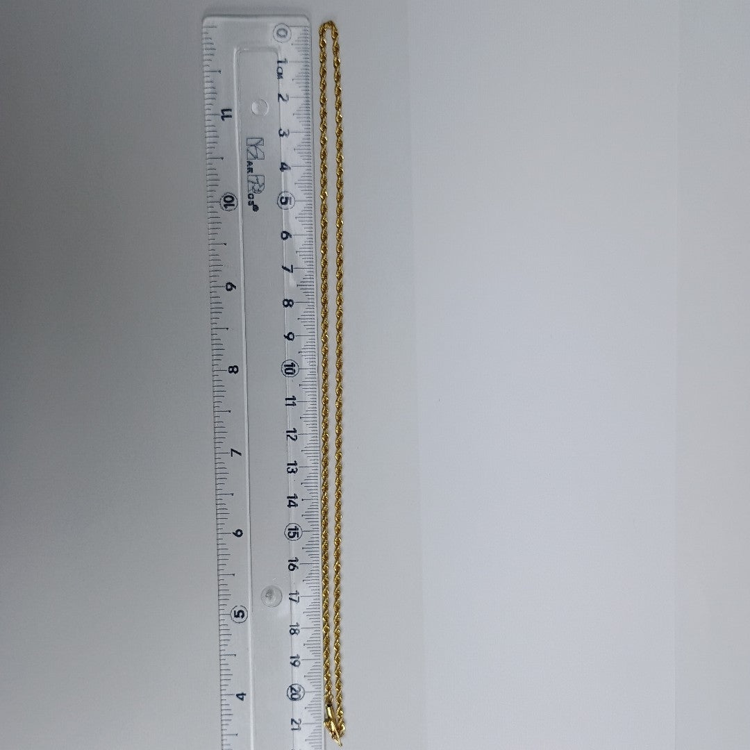 CADENA ORO 10 K 2,20 GRMS (SEMINUEVO)