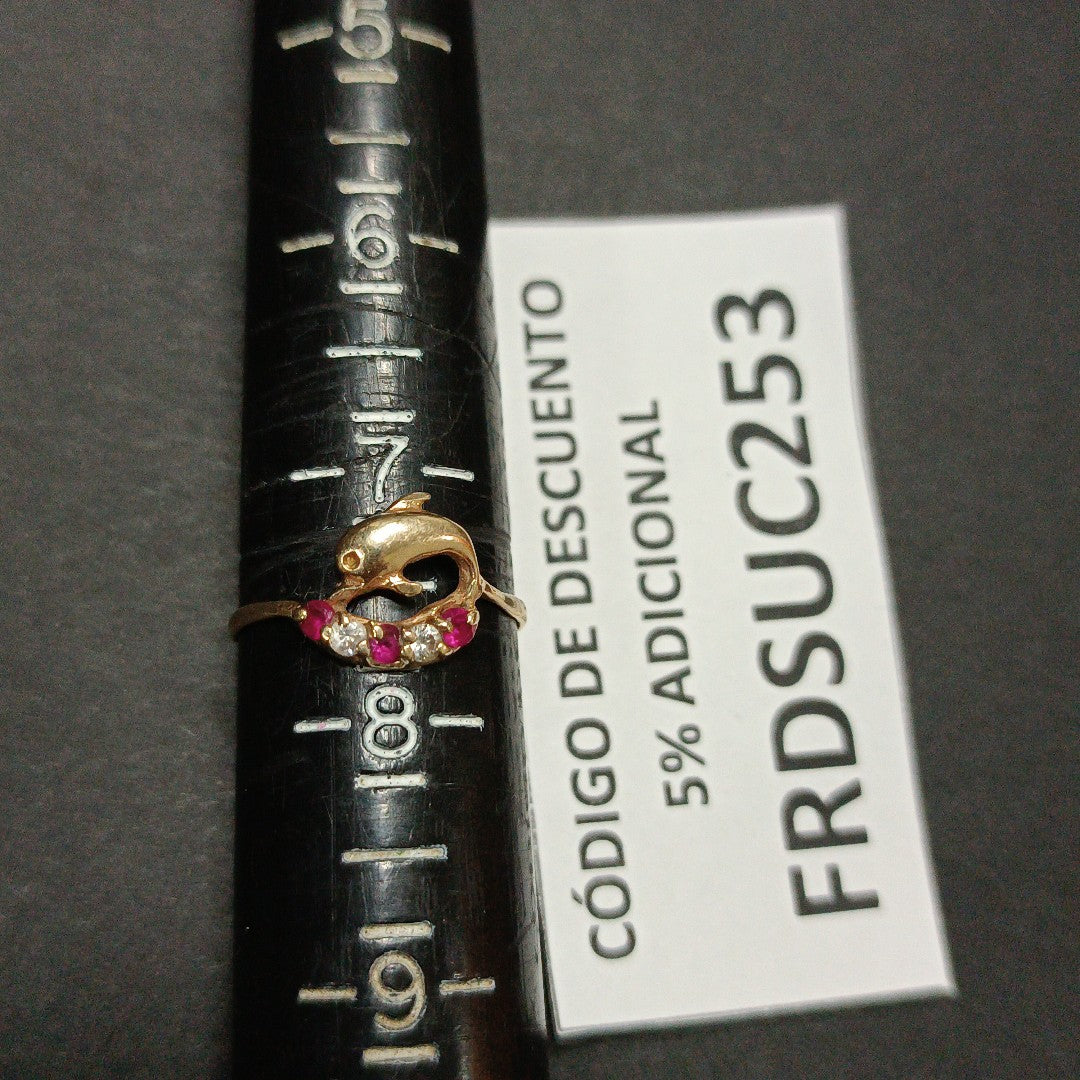 ANILLITO ORO 14 K 1.3 GRMS (SEMINUEVO)