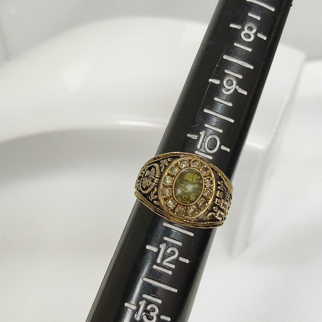 ANILLO DE GRADUACIÓN ORO 8 K 11.3 GRMS (SEMINUEVO)