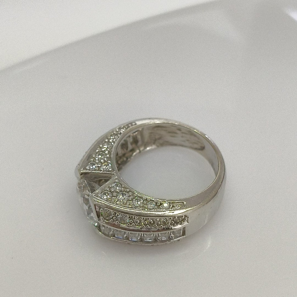 ANILLITO ORO BLANCO 14 K 8,70 GRMS (SEMINUEVO)