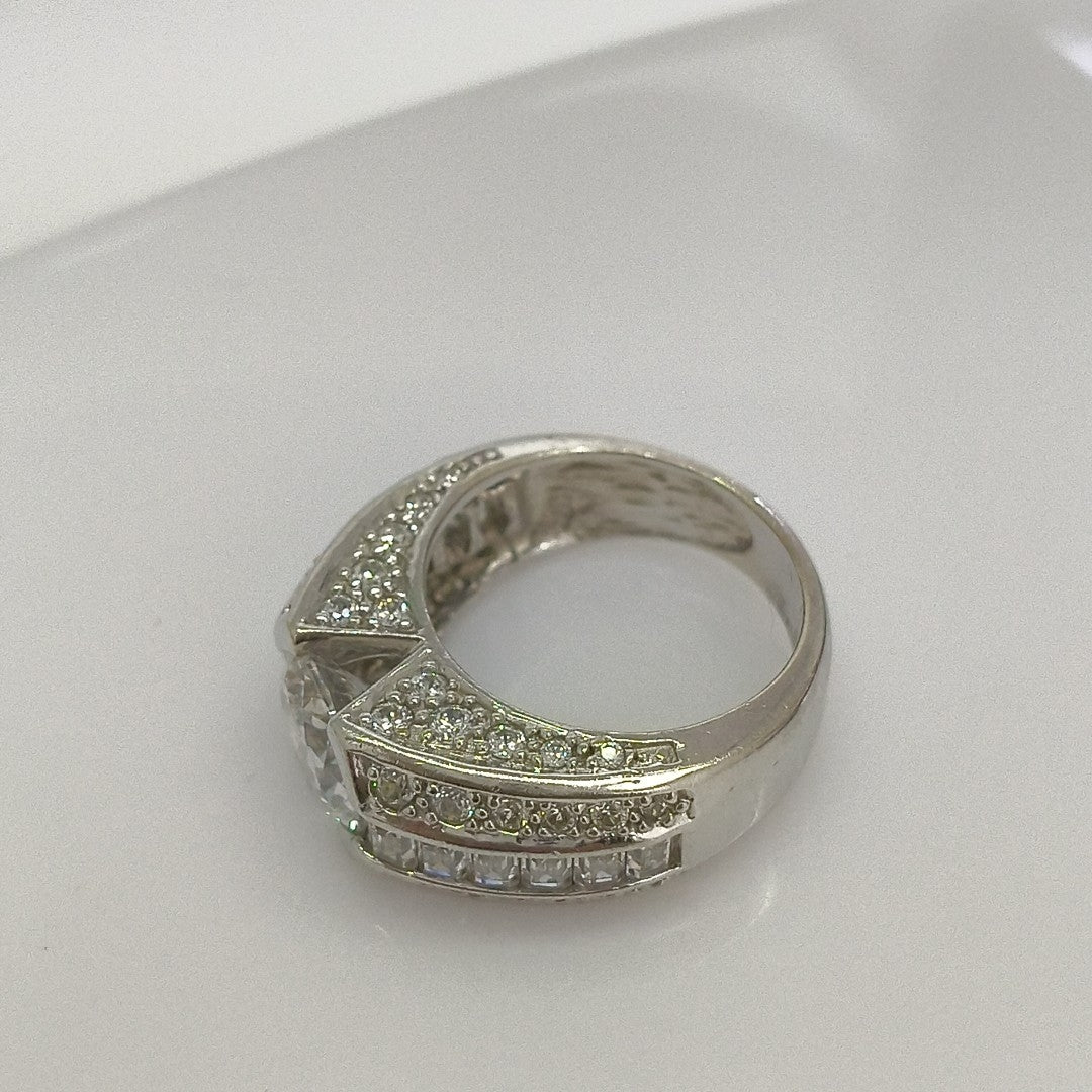 ANILLITO ORO BLANCO 14 K 8,70 GRMS (SEMINUEVO)