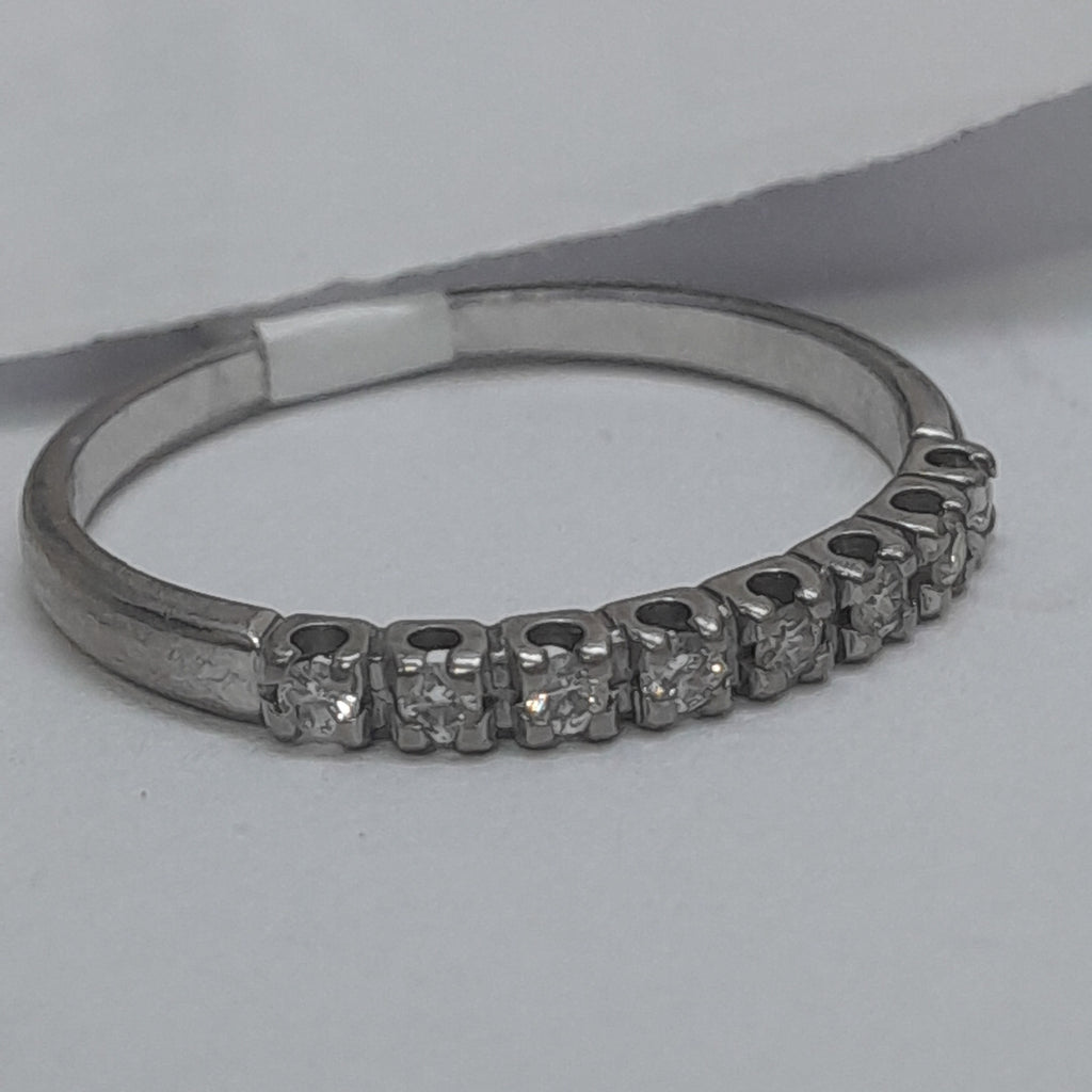 ANILLITO ORO BLANCO 14 K 1.9 GRMS (SEMINUEVO)