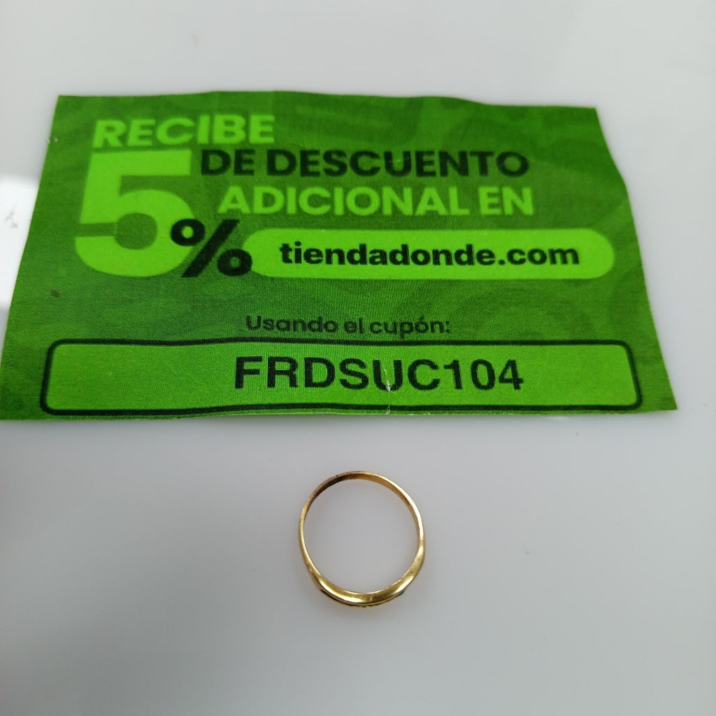 ANILLITO ORO 14 K 1.6 GRMS (SEMINUEVO)