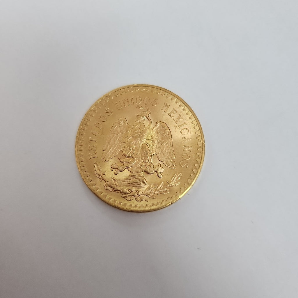 K1 41,60 GRMS 21 K IDENTIFICACIÓN MONEDA NOMINATIVA MONEDAS PESOS 50 PESOS (SEMINUEVO)