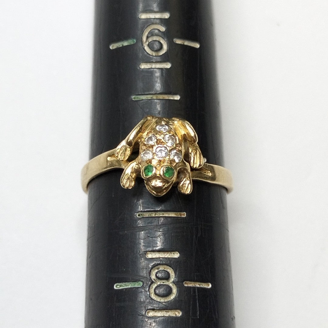 ANILLO ORO 14 K 2.6 GRMS (SEMINUEVO)