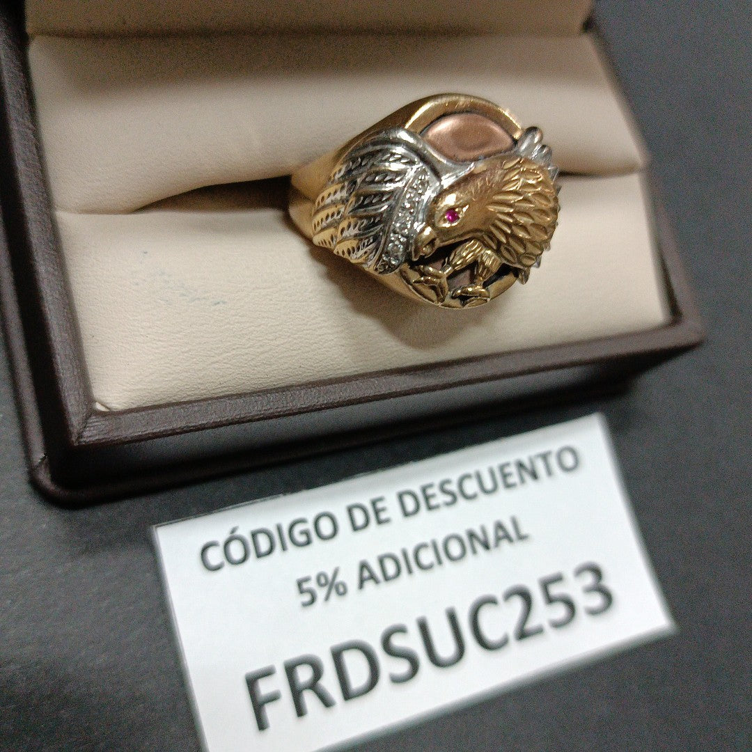 ANILLO ORO 8 K 15 GRMS (SEMINUEVO)