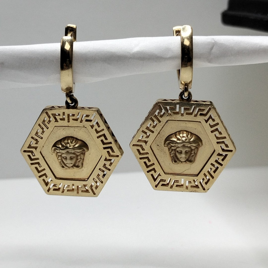 ARETES PAR ORO 14 K 8.7 GRMS (SEMINUEVO)