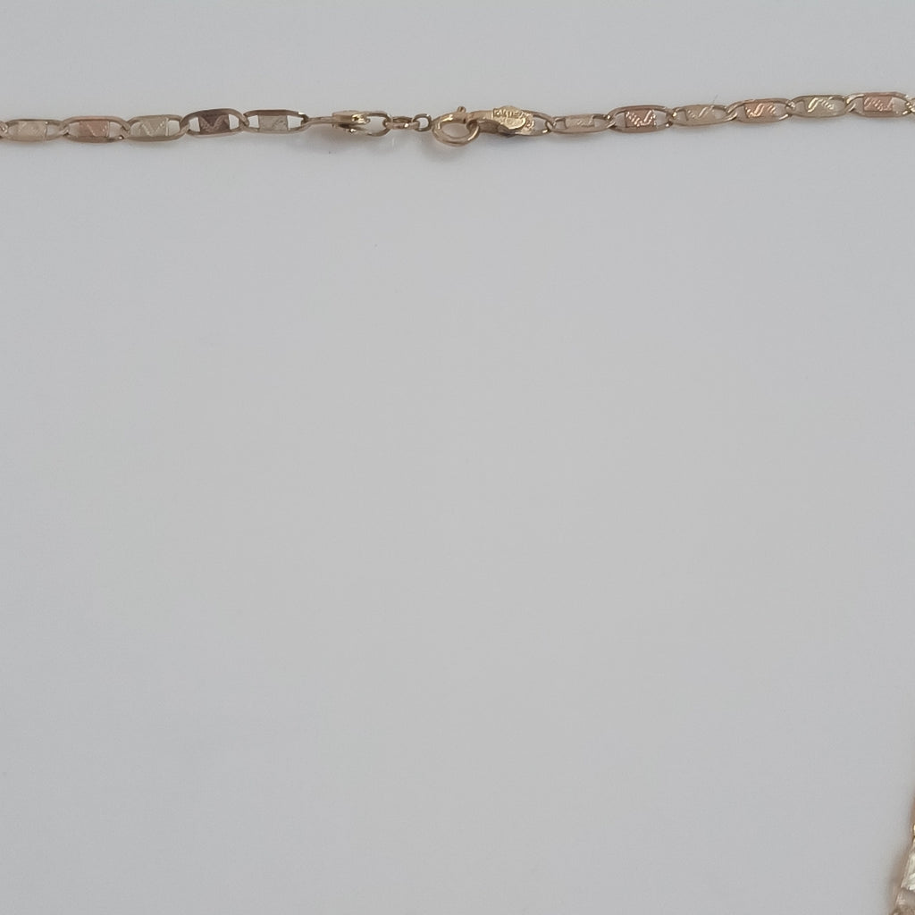 CADENA ORO COMBINADO 10 K 3.6 GRMS (SEMINUEVO)