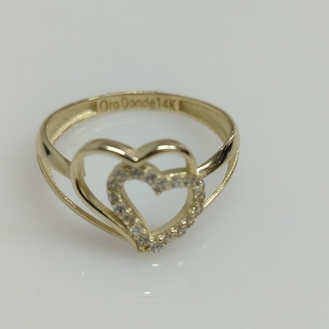ANILLOS DAMA ORO 14K 2 (NUEVO)