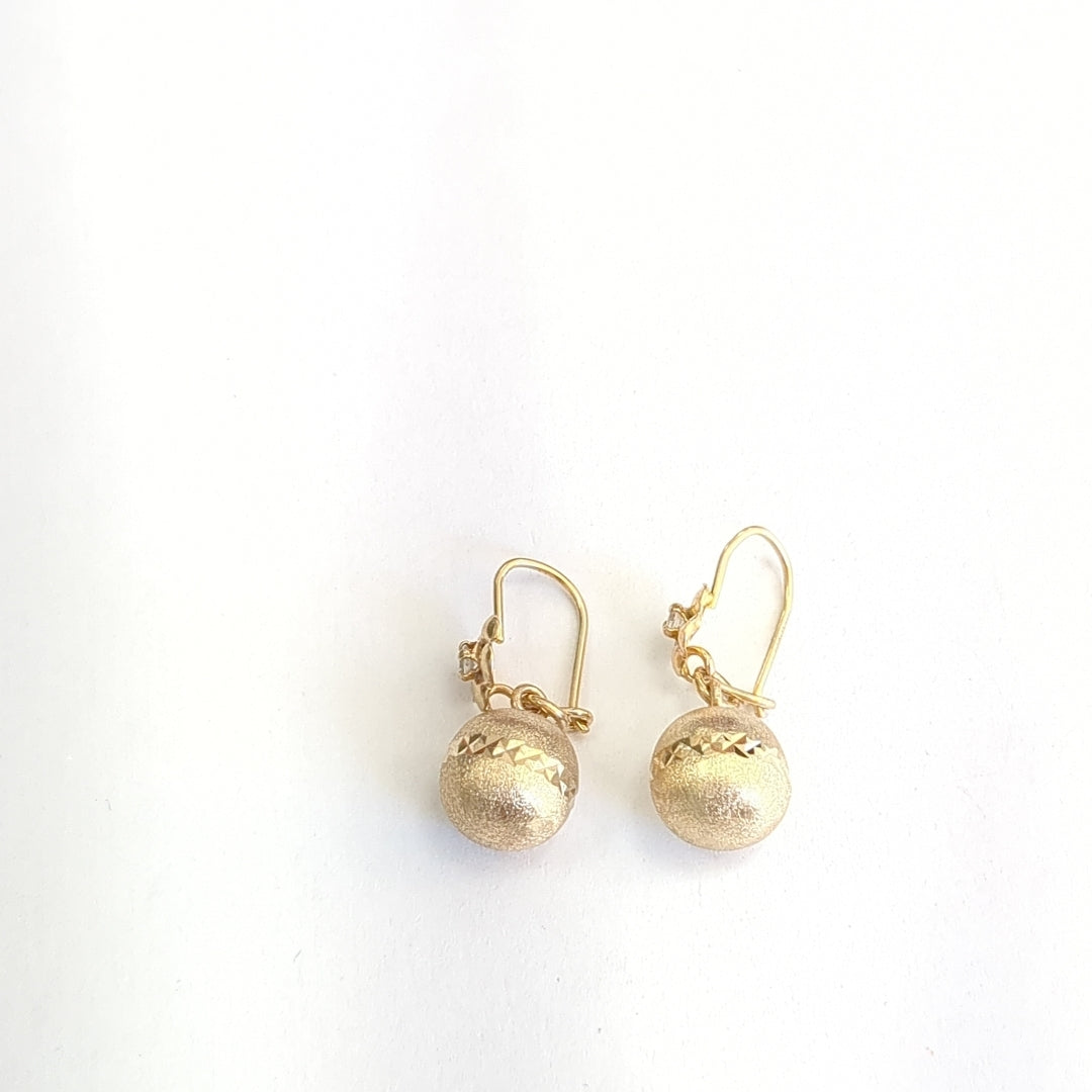 ARETES PAR ORO 8 K 2,70 GRMS (SEMINUEVO)
