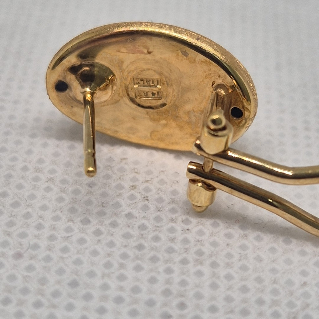 ARETES PAR ORO 14 K 3,80 GRMS (SEMINUEVO)