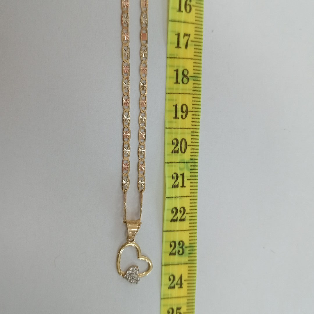CADENA, DIJE ORO 10 K 3 GRMS (SEMINUEVO)