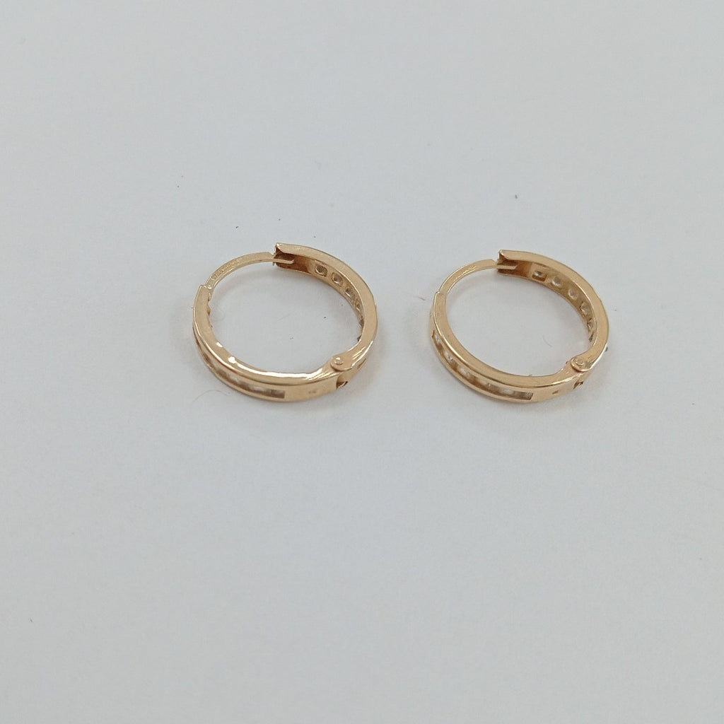 ARRACADAS PAR ORO 10 K 2.2 GRMS (SEMINUEVO)