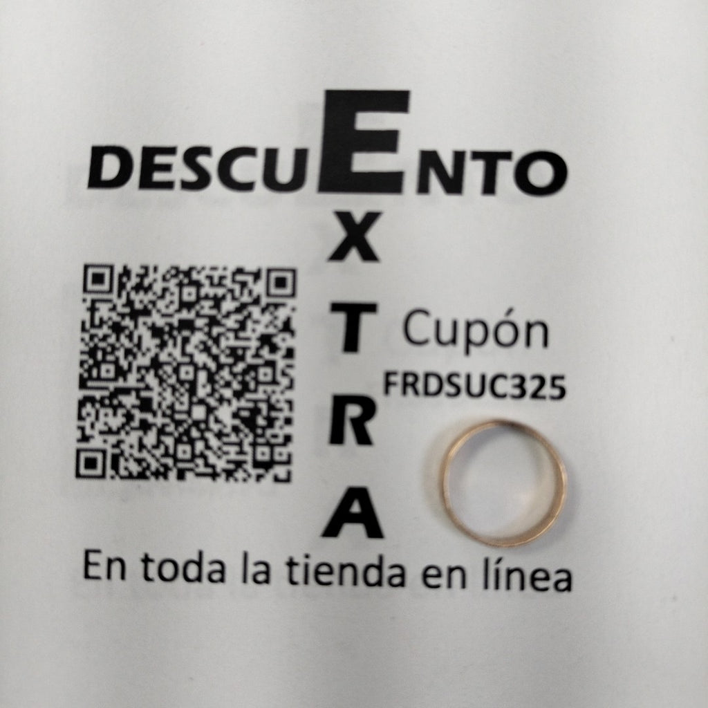 ANILLITO ORO 8 K 1 GRMS (SEMINUEVO)