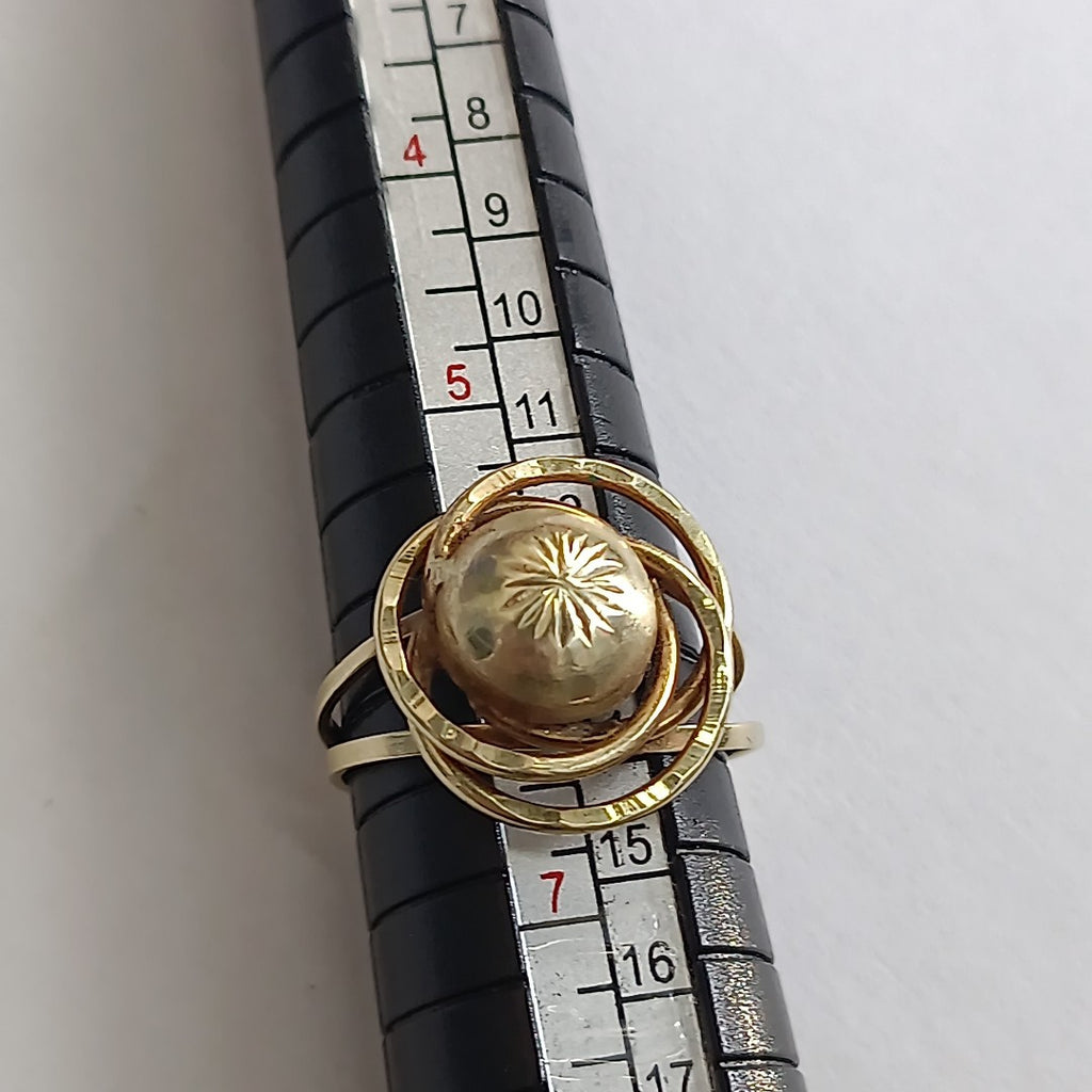 ANILLO ORO 14 K 2.4 GRMS (SEMINUEVO)