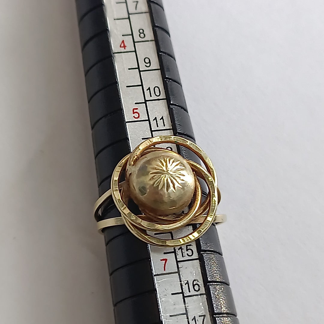 ANILLO ORO 14 K 2.4 GRMS (SEMINUEVO)
