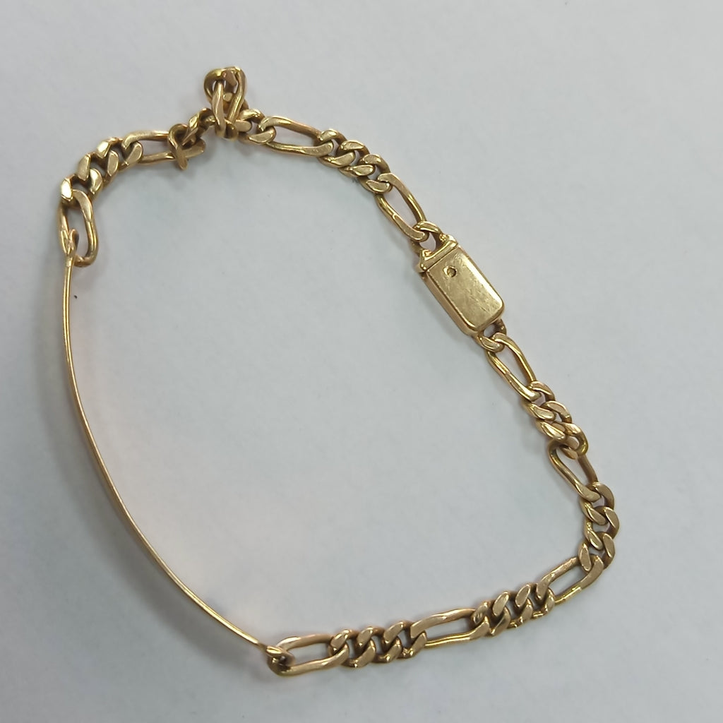 ESCLAVA ORO 14 K 7.8 GRMS (SEMINUEVO)