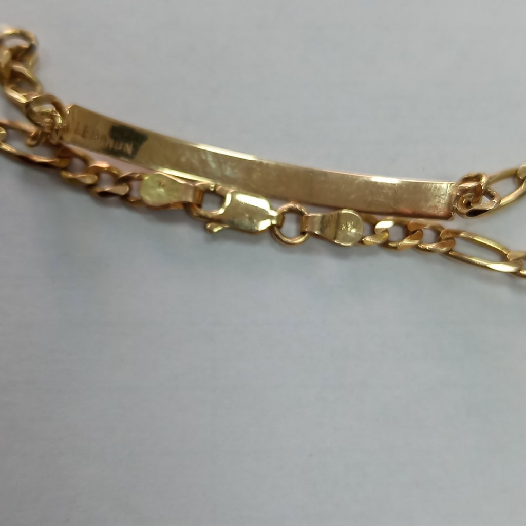 ESCLAVA ORO 14 K 4.8 GRMS (SEMINUEVO)