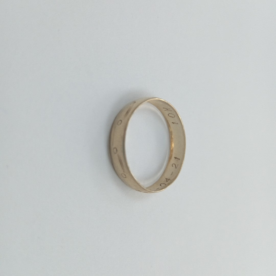 ARGOLLA ORO 10 K 1.5 GRMS (SEMINUEVO)