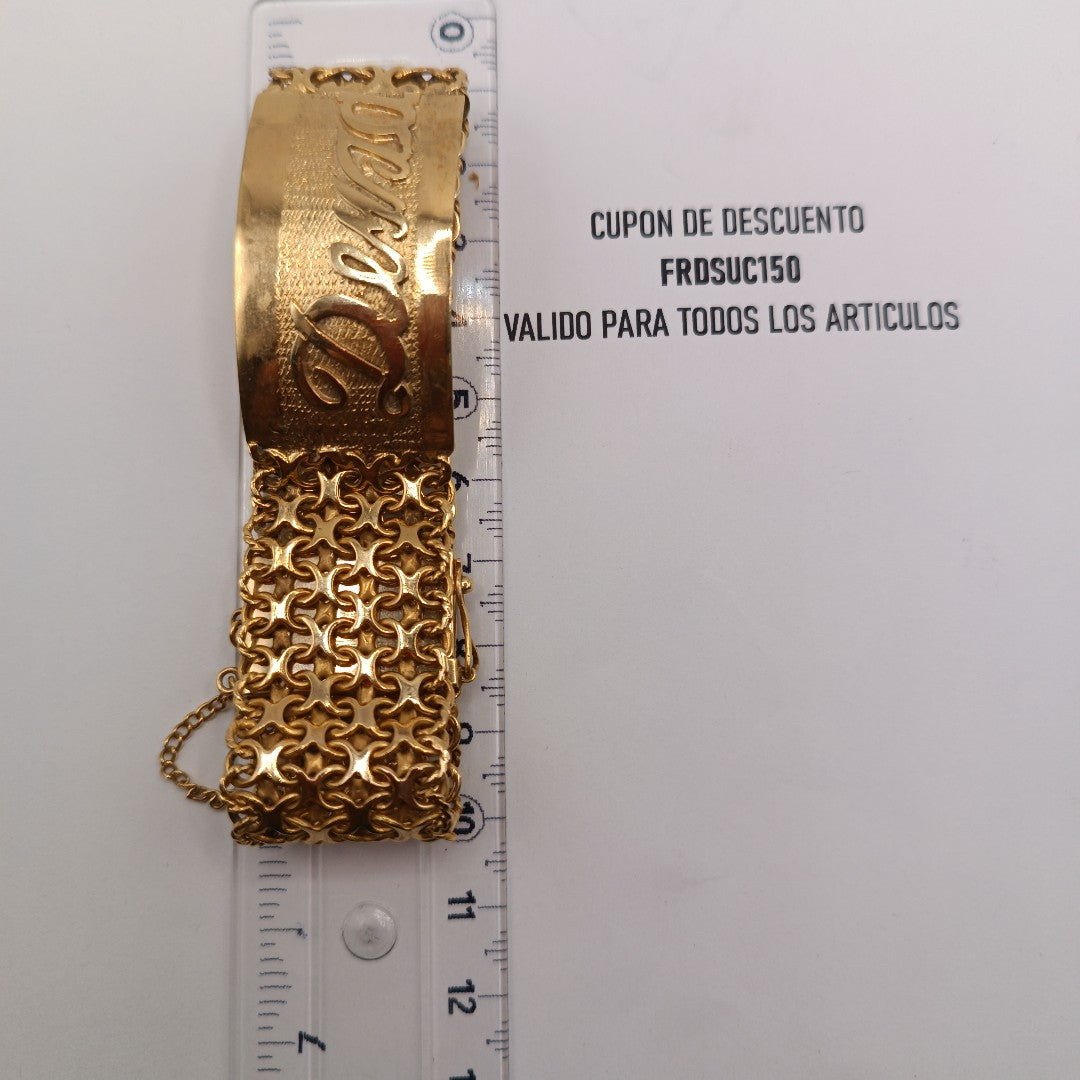 ESCLAVA ORO 8 K 45.3 GRMS (SEMINUEVO)