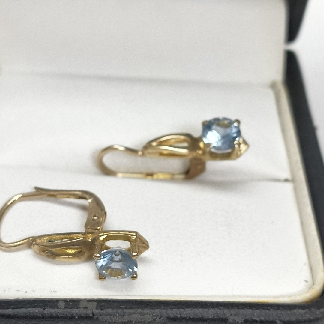 ARETES PAR ORO 8 K 1,80 GRMS (SEMINUEVO)