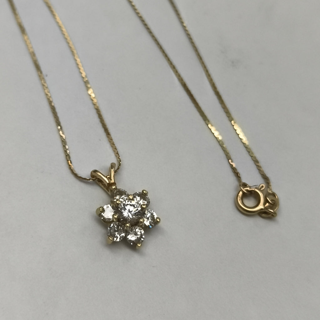 COLLAR ORO 14 K 2.6 GRMS (SEMINUEVO)