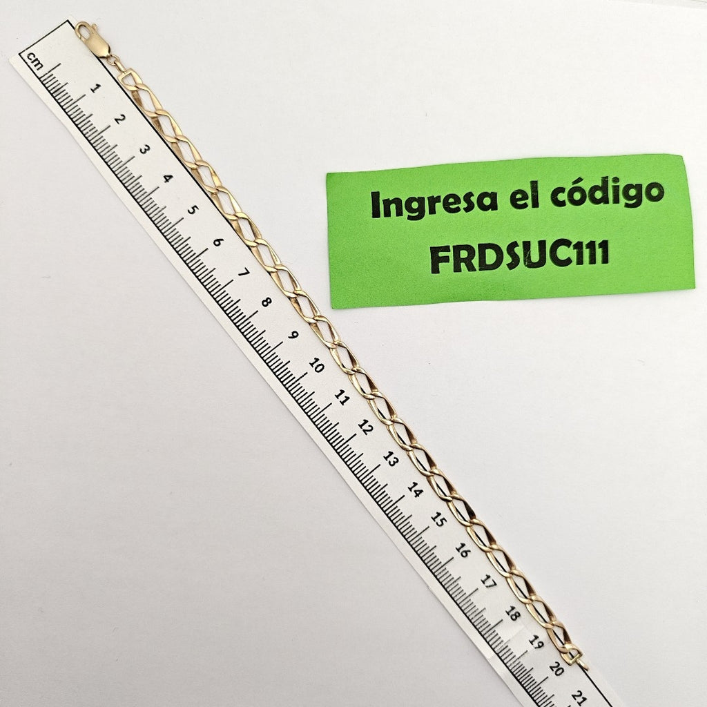 PULSERA ORO 14 K 5.2 GRMS (SEMINUEVO)