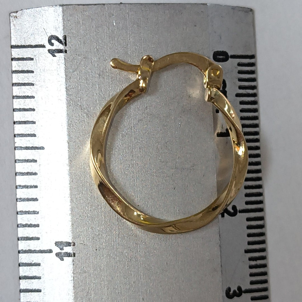 ARRACADAS PAR ORO 10 K 1.5 GRMS (SEMINUEVO)