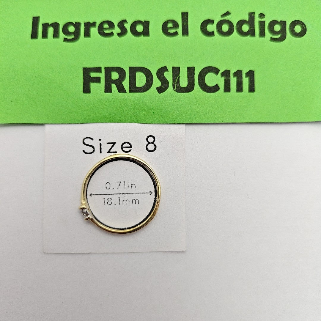 ANILLITO ORO 14 K 1.3 GRMS (SEMINUEVO)