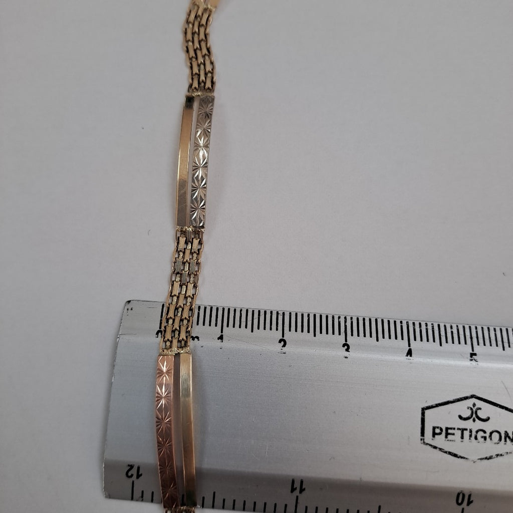 PULSERA ORO 10 K 4.5 GRMS (SEMINUEVO)