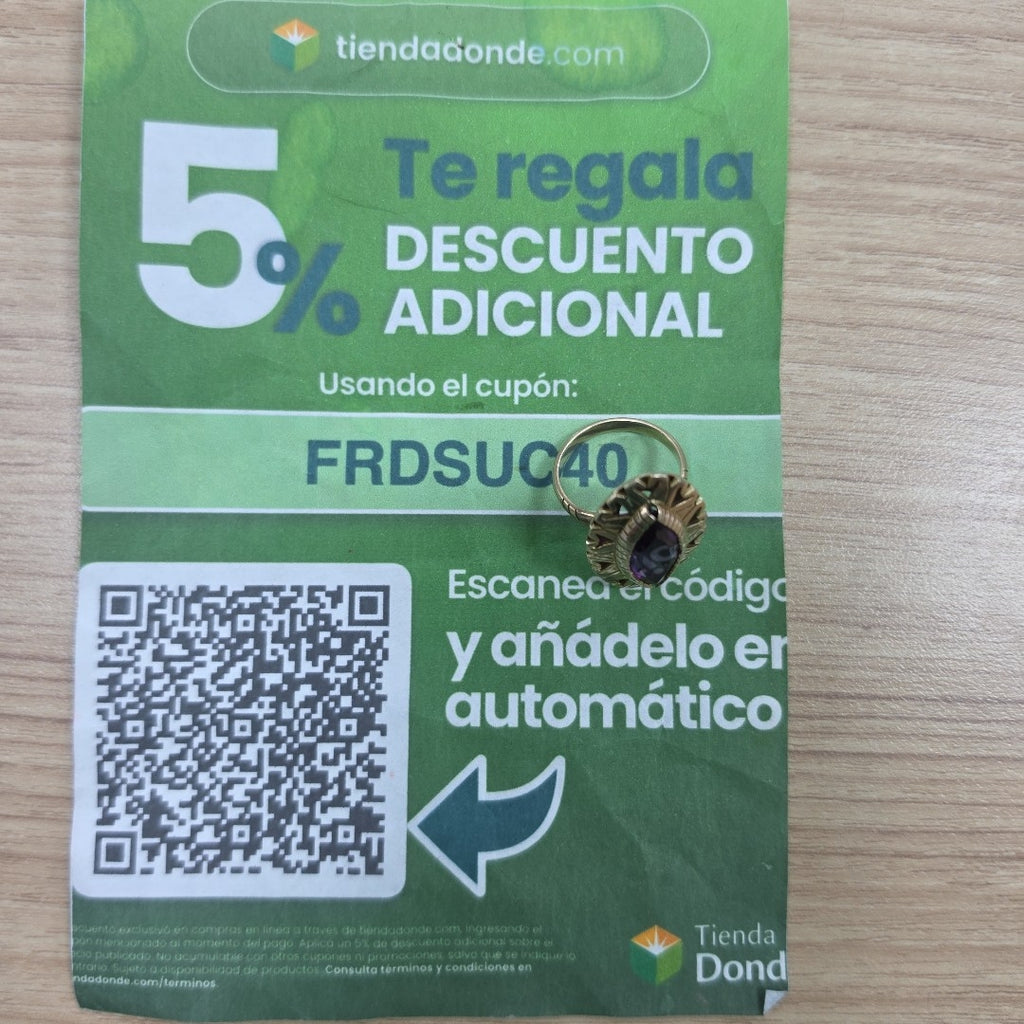 ANILLITO ORO 10 K 7,20 GRMS (SEMINUEVO)