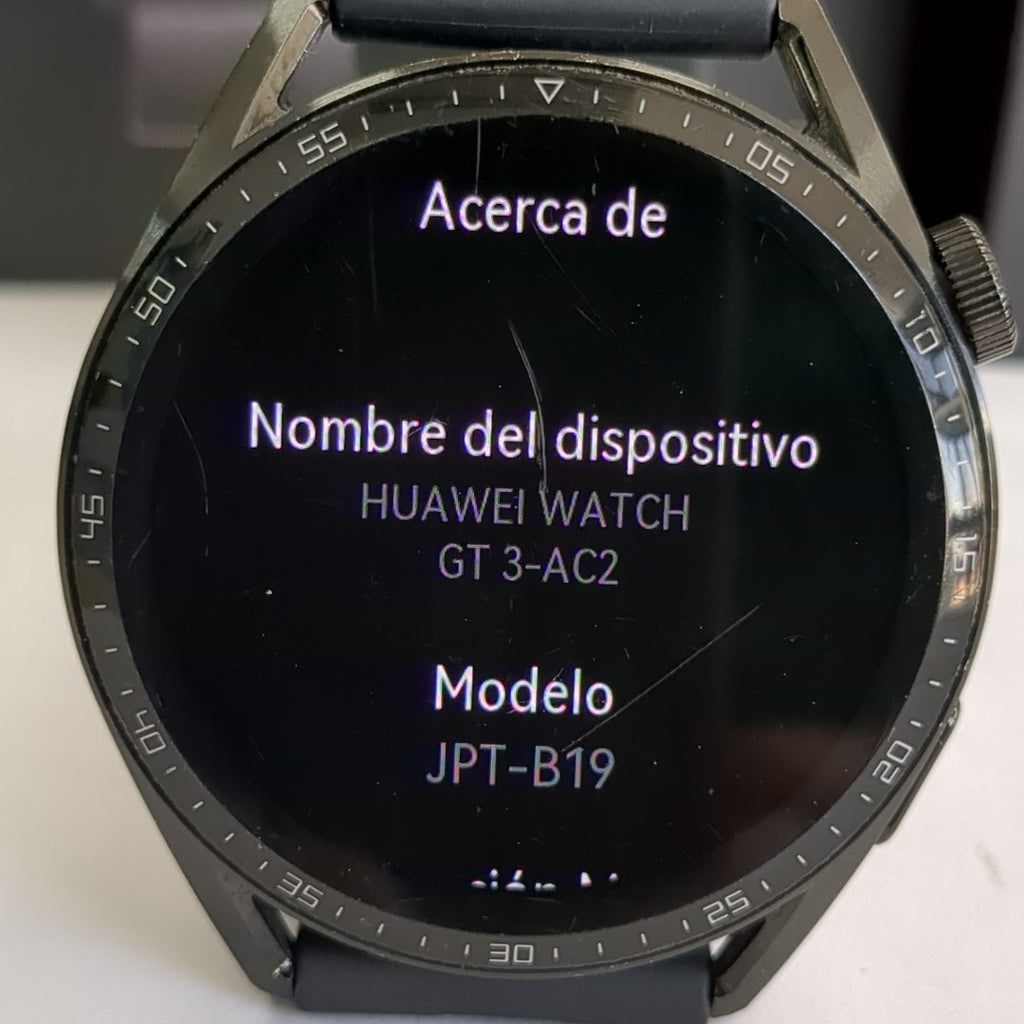 SMARTWATCH HUAWEI WATCH GT 3 JPT-B19 46 MM GPS (SEMINUEVO)