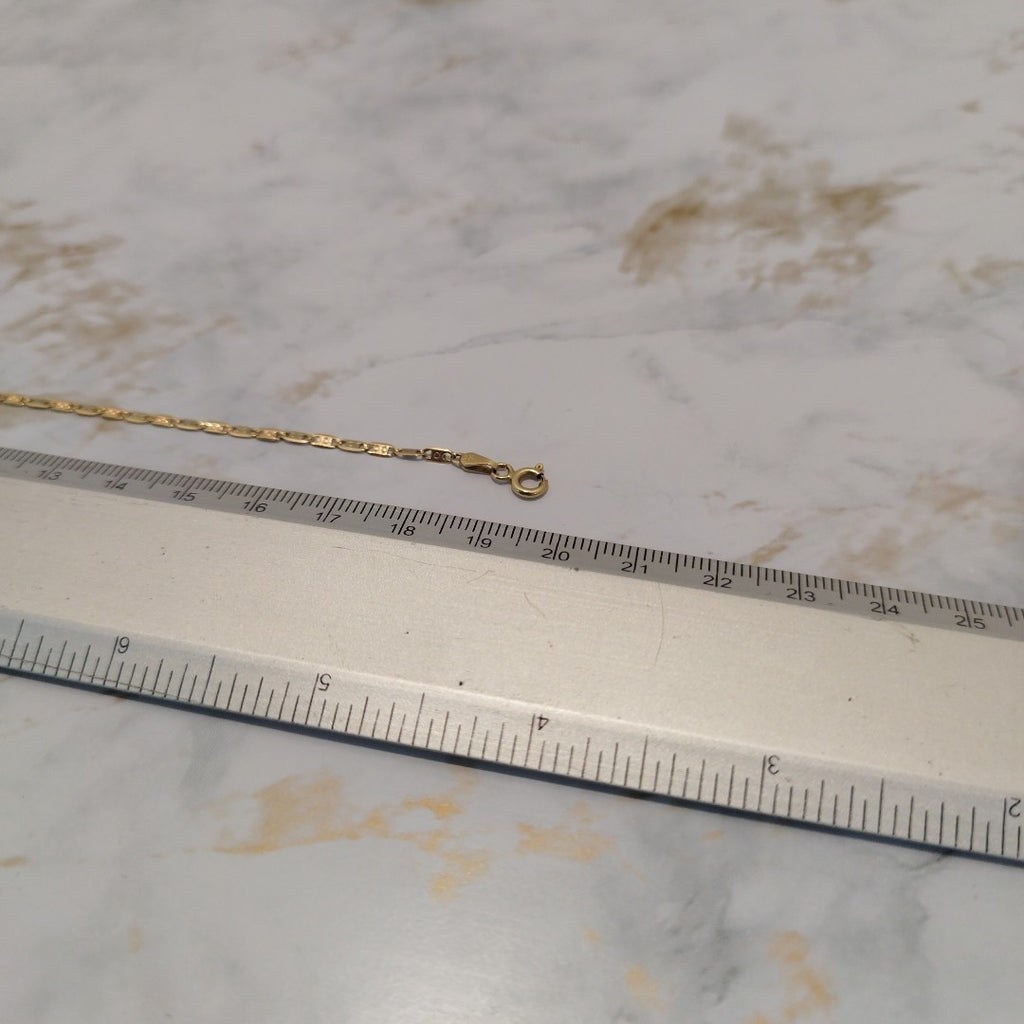 PULSERA ORO COMBINADO 14 K 1,50 GRMS (SEMINUEVO)