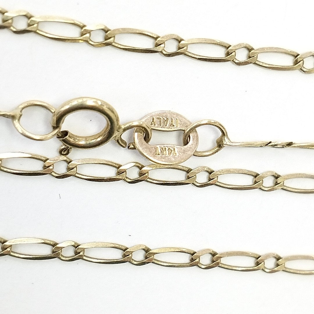 CADENA ORO 14 K 2.1 GRMS (SEMINUEVO)