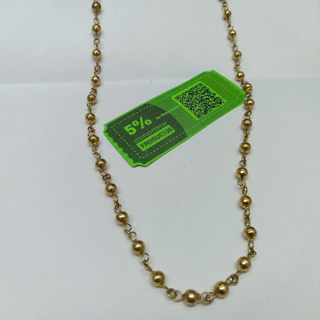 CADENA ORO 10 K 12 GRMS (SEMINUEVO)