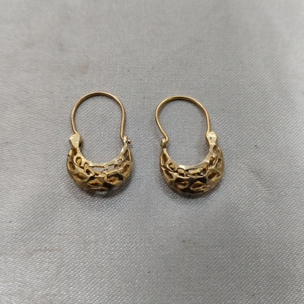 ARETES PAR ORO 10 K 1.1 GRMS (SEMINUEVO)