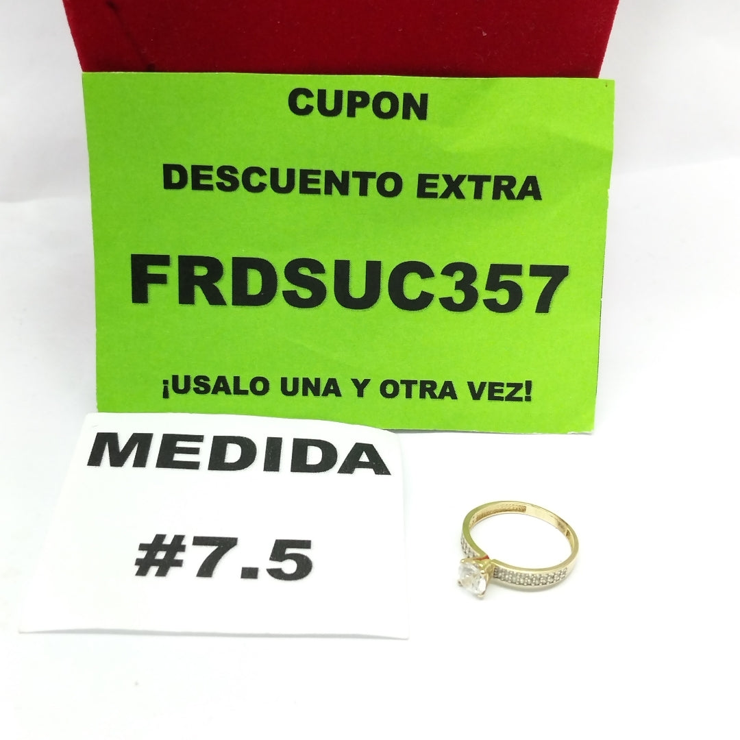 ANILLITO ORO 14 K 2 GRMS (SEMINUEVO)