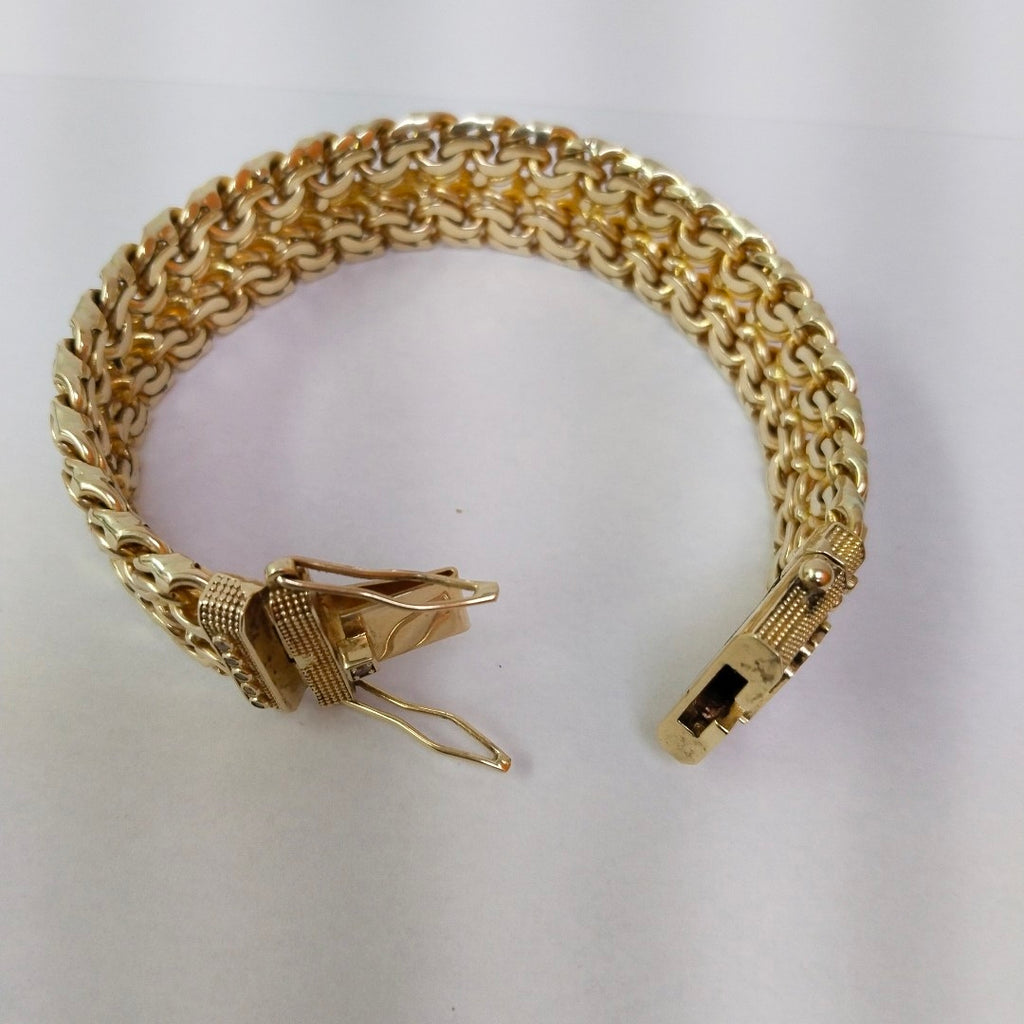 PULSERA ORO 14 K 155.6 GRMS (SEMINUEVO)