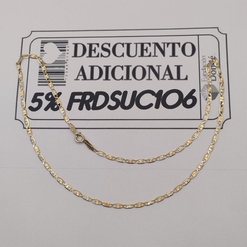 CADENA ORO 10 K 3 GRMS (SEMINUEVO)