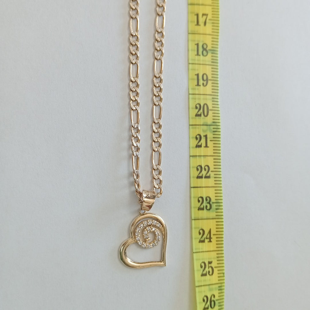 CADENA, MEDALLA RELIGIOSA ORO 10 K 5 GRMS (SEMINUEVO)