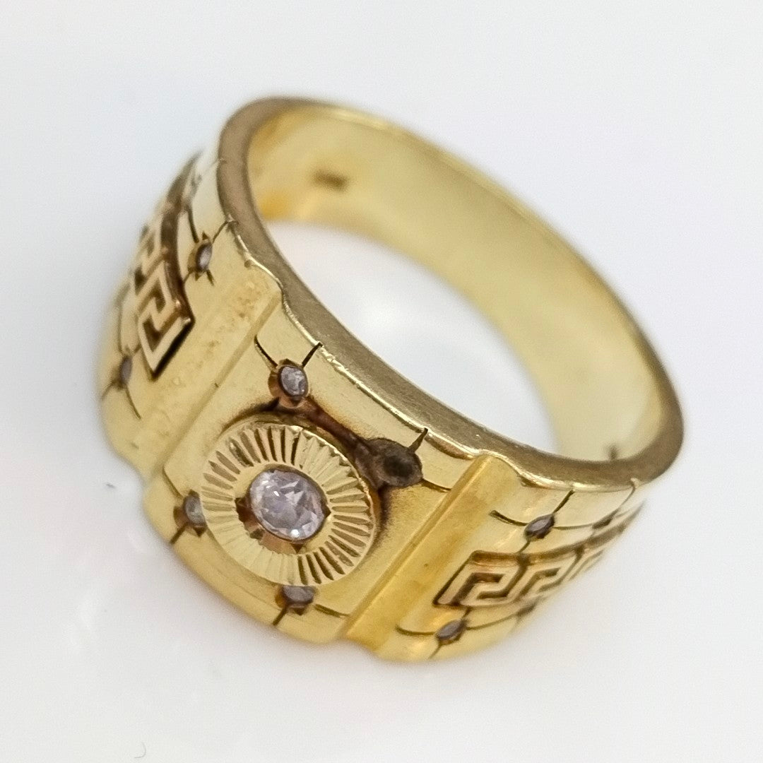 ANILLO ORO 14 K 10.5 GRMS (SEMINUEVO)