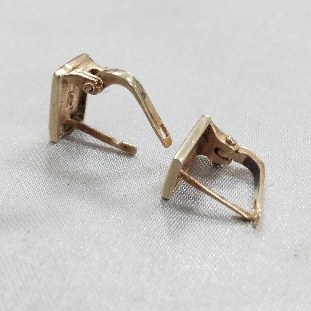 ARETES PAR ORO 14 K 2,20 GRMS (SEMINUEVO)