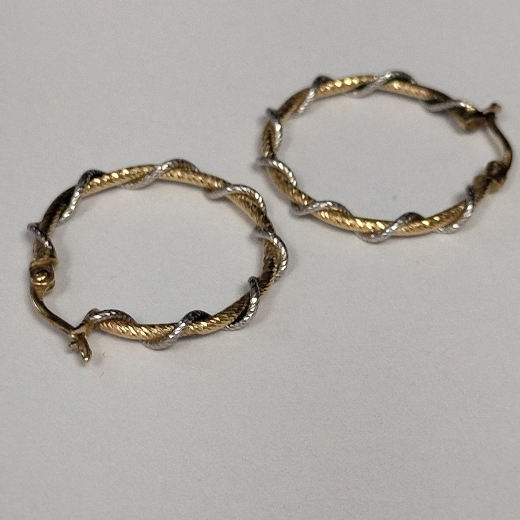 ARRACADAS PAR ORO 14 K 3,00 GRMS (SEMINUEVO)