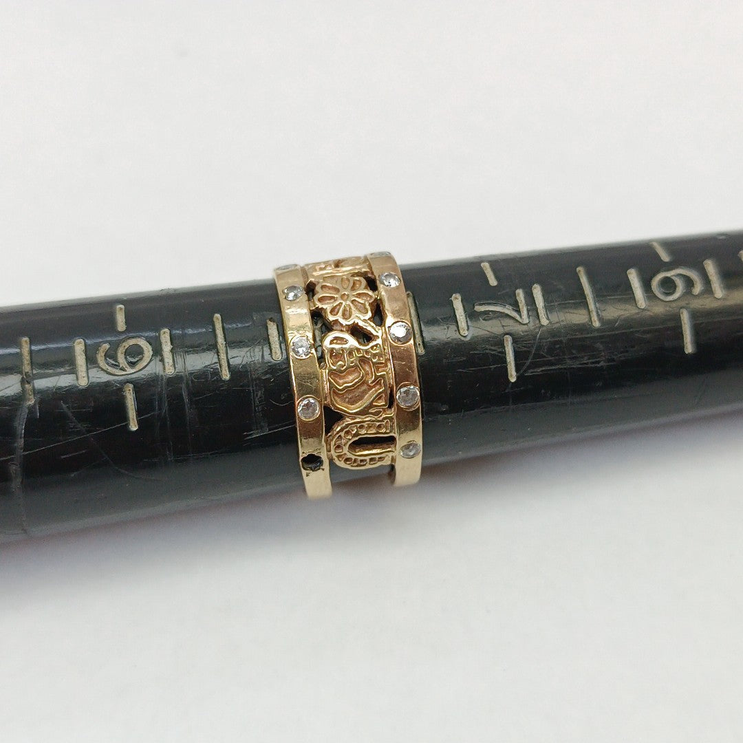 ANILLO ORO 10 K 3.7 GRMS (SEMINUEVO)