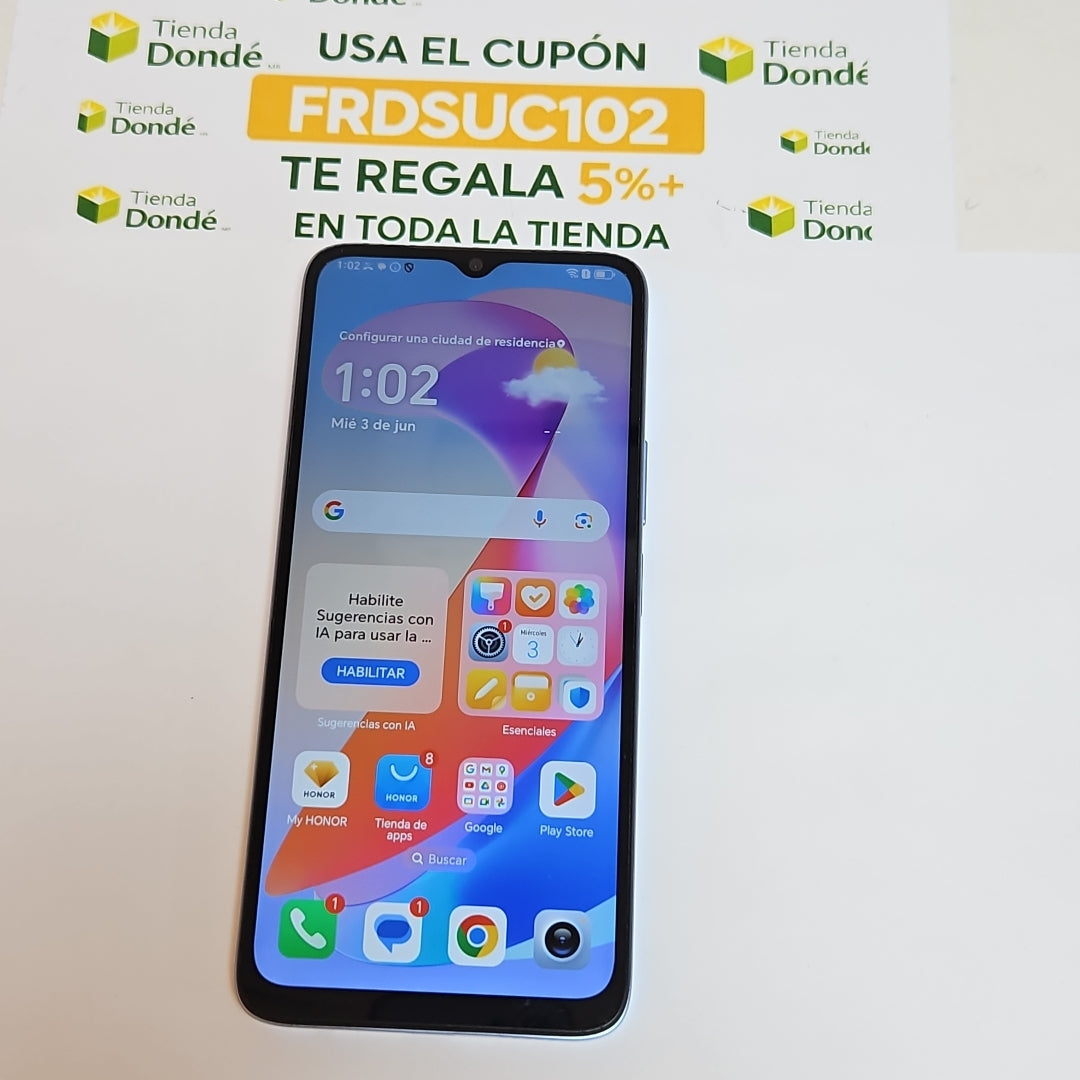 CELULAR HONOR X6A WDY-LX3 (2023) 256 GB 6 GB RAM (SEMINUEVO)