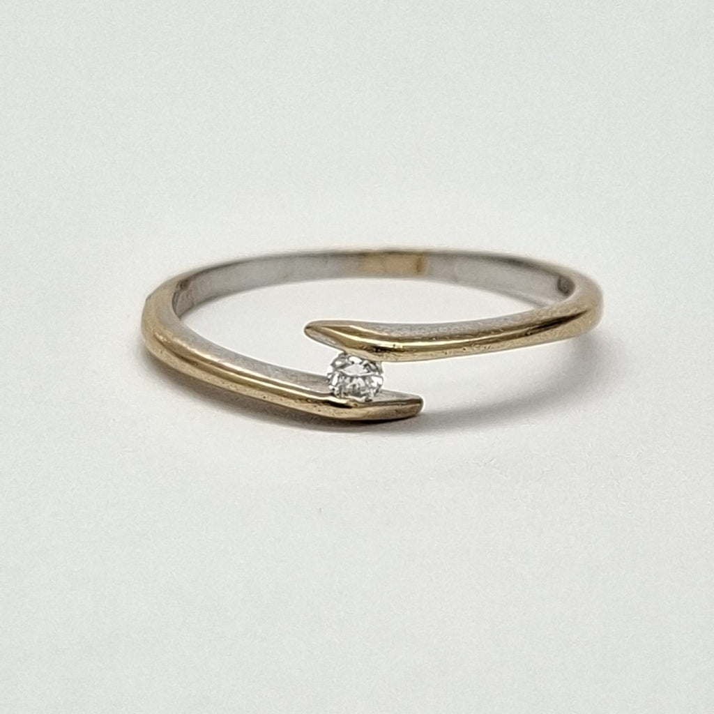 ANILLITO ORO BLANCO 18 K 1.6 GRMS (SEMINUEVO)