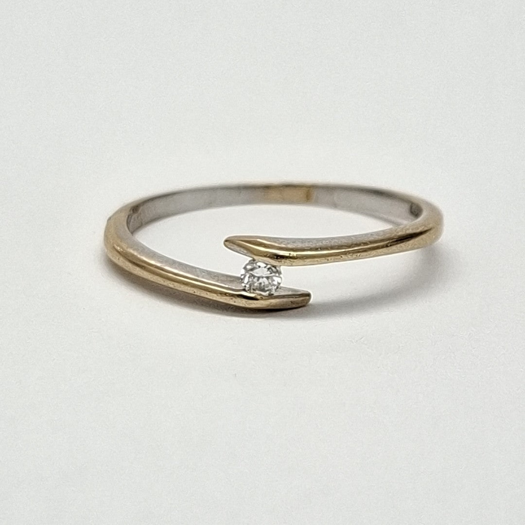ANILLITO ORO BLANCO 18 K 1.6 GRMS (SEMINUEVO)