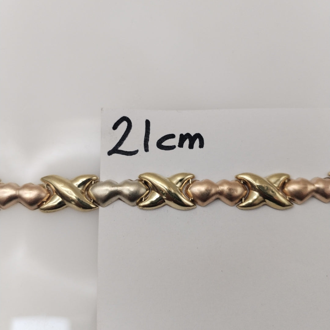 PULSERA ORO 10 K 7.9 GRMS (SEMINUEVO)