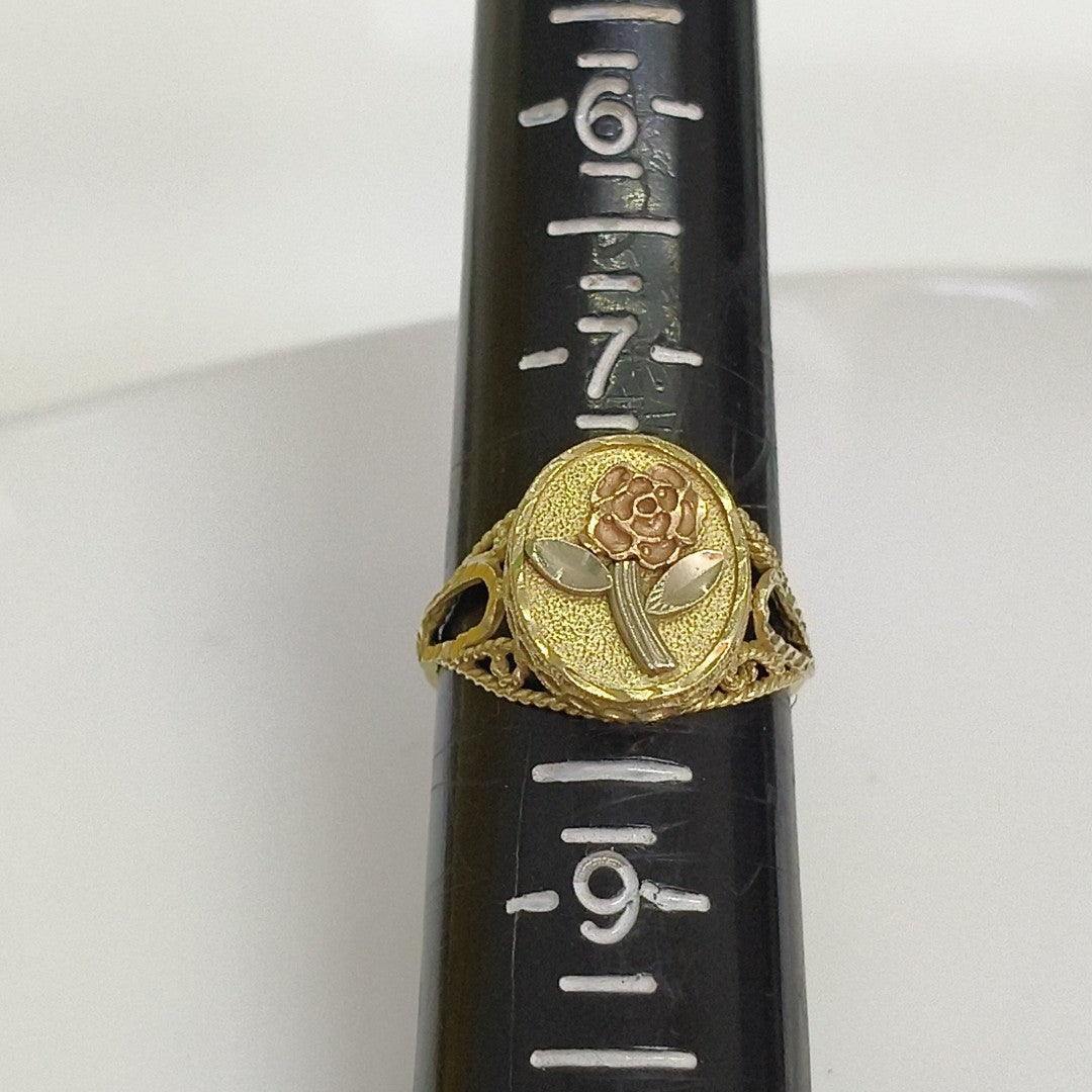 ANILLO ORO 14 K 3,20 GRMS (SEMINUEVO)